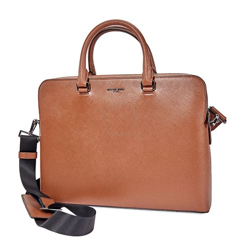 Michael Kors Men's Harrison Leather Briefcase 